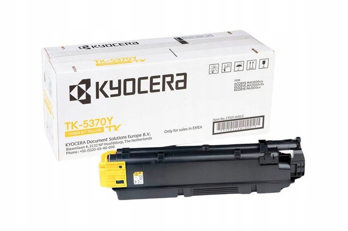 Originálny toner Yellow Kyocera MA3500, PA3500 (TK5370Y, TK-5370Y,