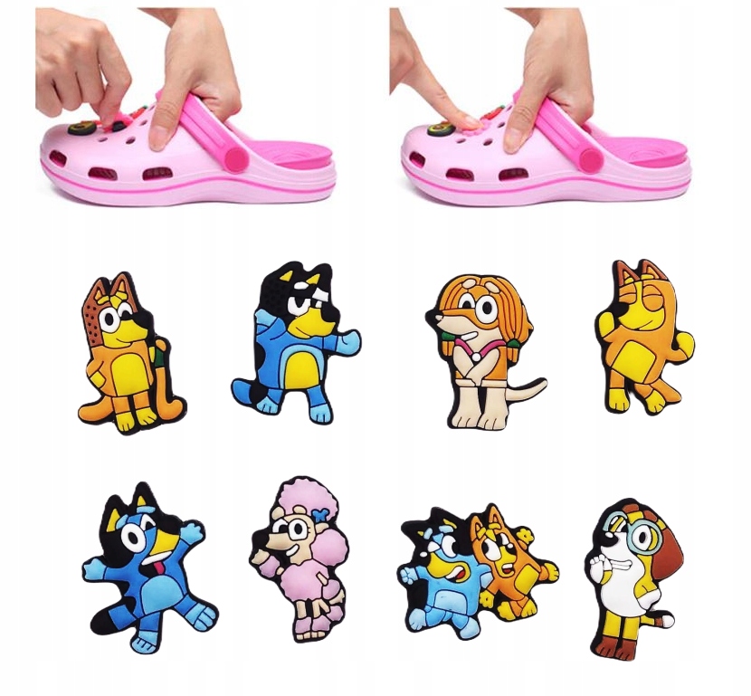 

Przypinki Jibbitz Do Butów Crocs blue 8szt