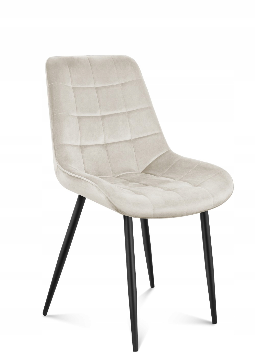 KRZESŁO WELUROWE DO JADALNI SALONU ELEGANCKIE Mark Adler Prince 3.0 Beige EAN (GTIN) 5903796017281