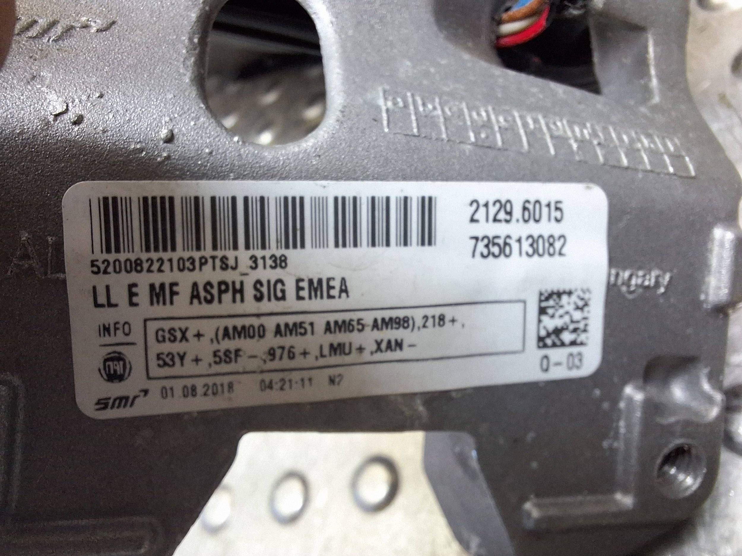 mirror left JEEP RENEGADE 14- 5 PIN EUROPA