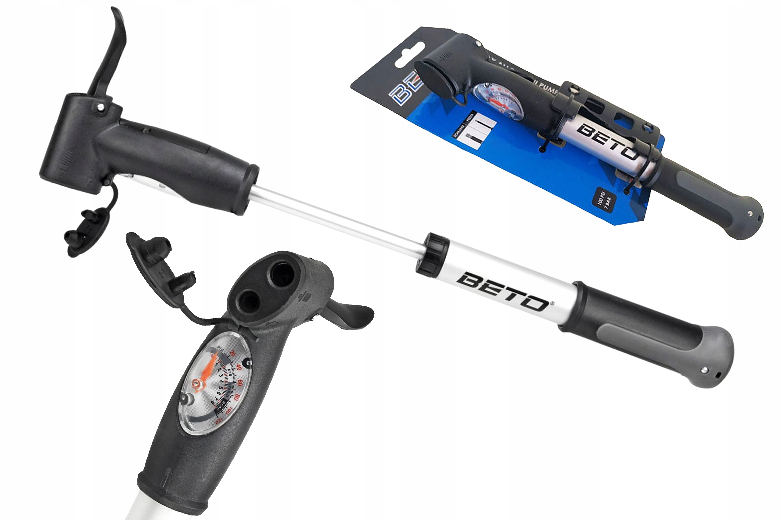 

Pompka Beto Ręczna Mini Manometr Av/fv CLD-024NAG