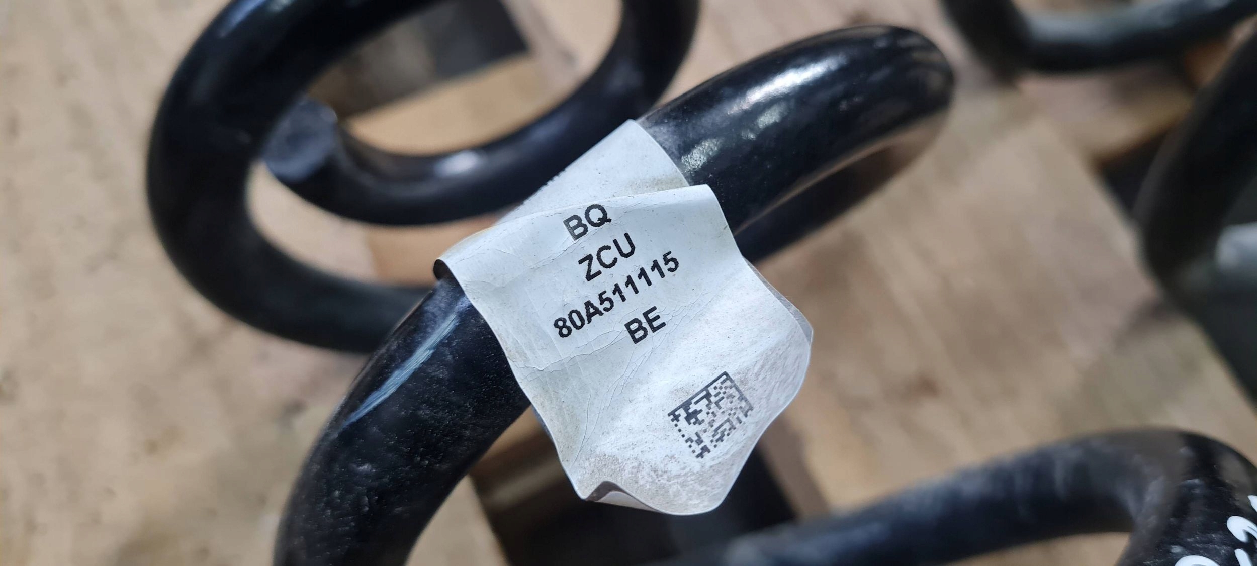 Q5 80A spring springs rear part rear. 2.0 TFSI 2X 80A511115BE
