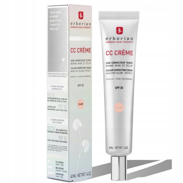 Erborian CC Krem CC Clair Spf 21-30 40 ml
