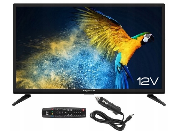 Telewizor Sam. DVB-T2 24'' 12V 230V Kamper Jacht