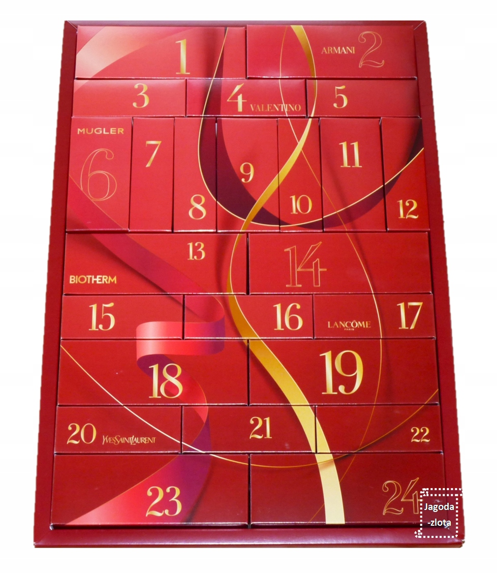LANCOME KALENDARZ ADWENTOWY * 24 PUSTE PUDEŁKA * DIY Kod producenta 40S000