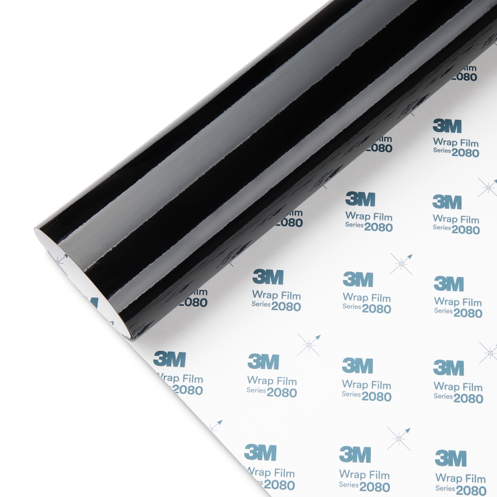 3M Folia Okleina Czarna Czarny Połysk G12 2080 Na Auto Samochód 152x40cm