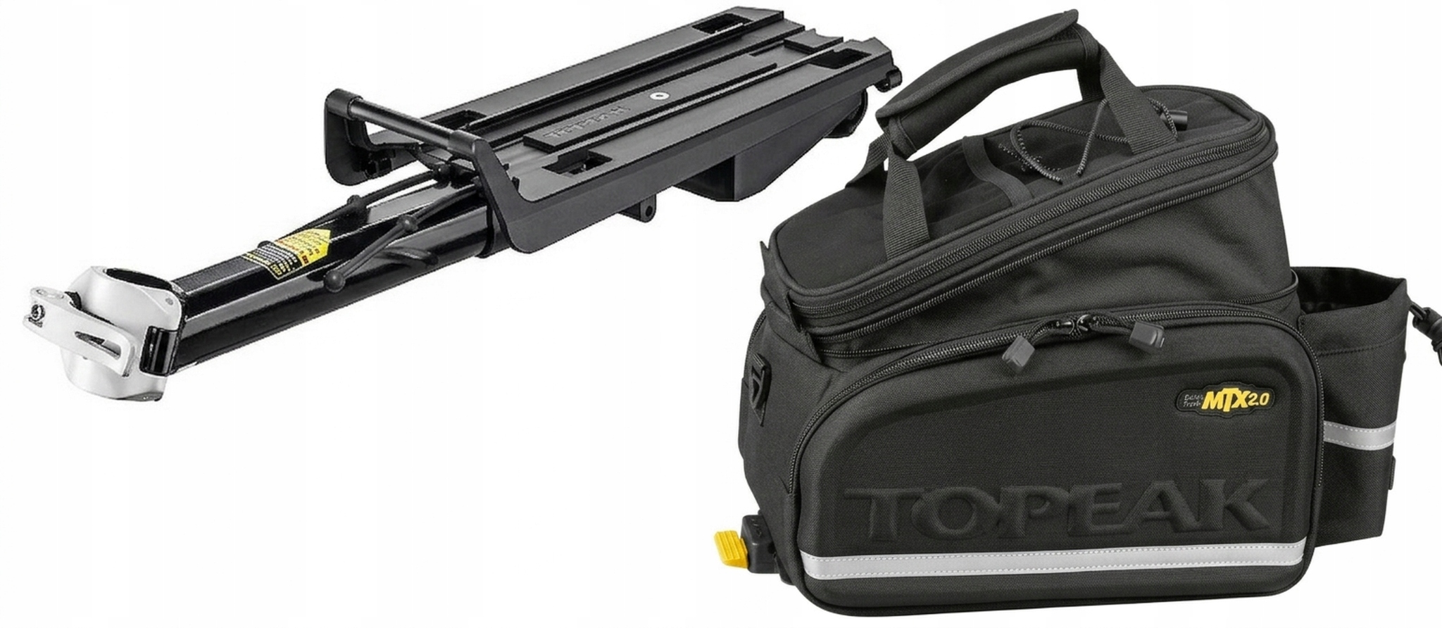 Topeak Torba Mtx DX 2.0 Pojemność 12L Kompatybilny Bagażnik z szyną Mtx