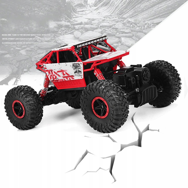 KRÓL PRZESZKÓD samochód sterowany RC MoNsTeR 4x4 Wiek dziecka 5 lat +