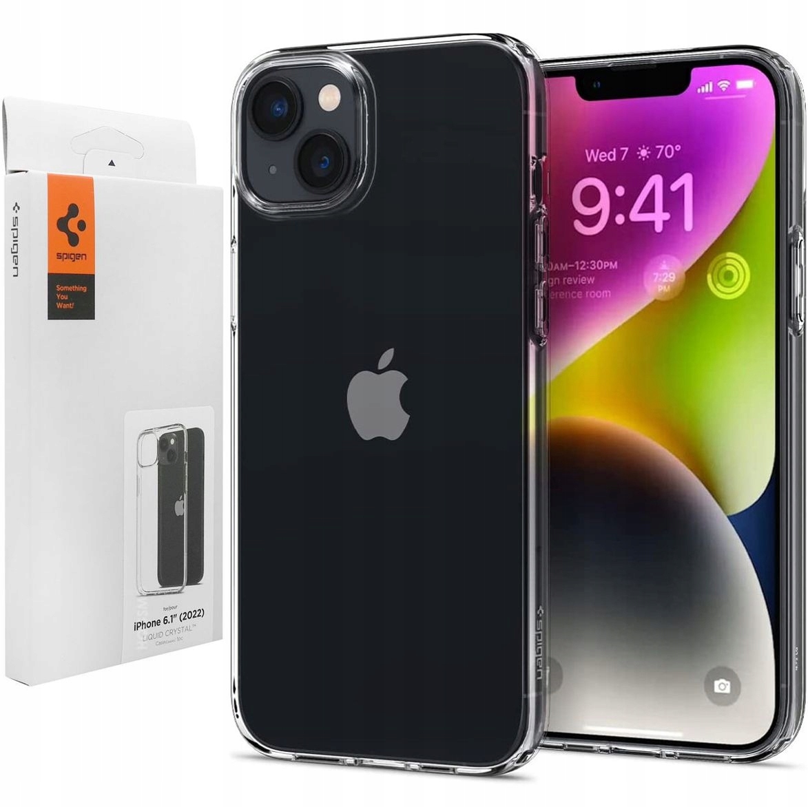 

Etui do Apple iPHONE 14, Spigen Crystal Clear