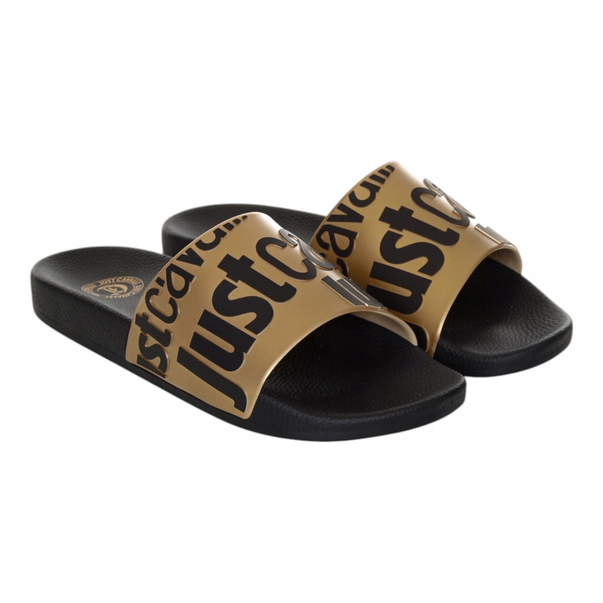 Just Cavalli Pánské Pantofle Fondo Pool DIS_1 Černé vel.43