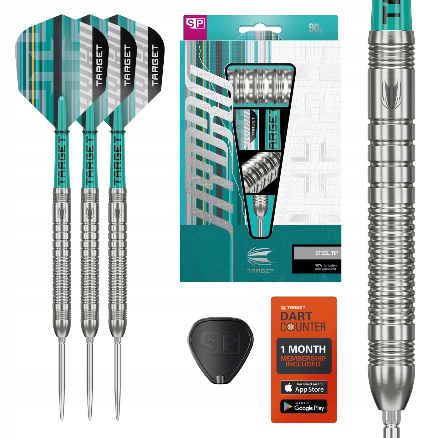 Target Darts Hydro Lotki Stalowe 22G Barrel 03
