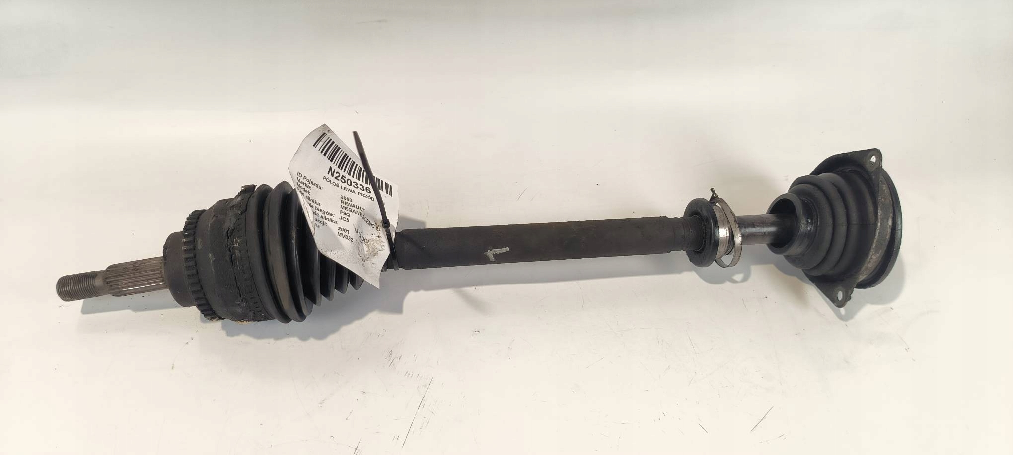 semi-axis left front RENAULT MEGANE SCENIC