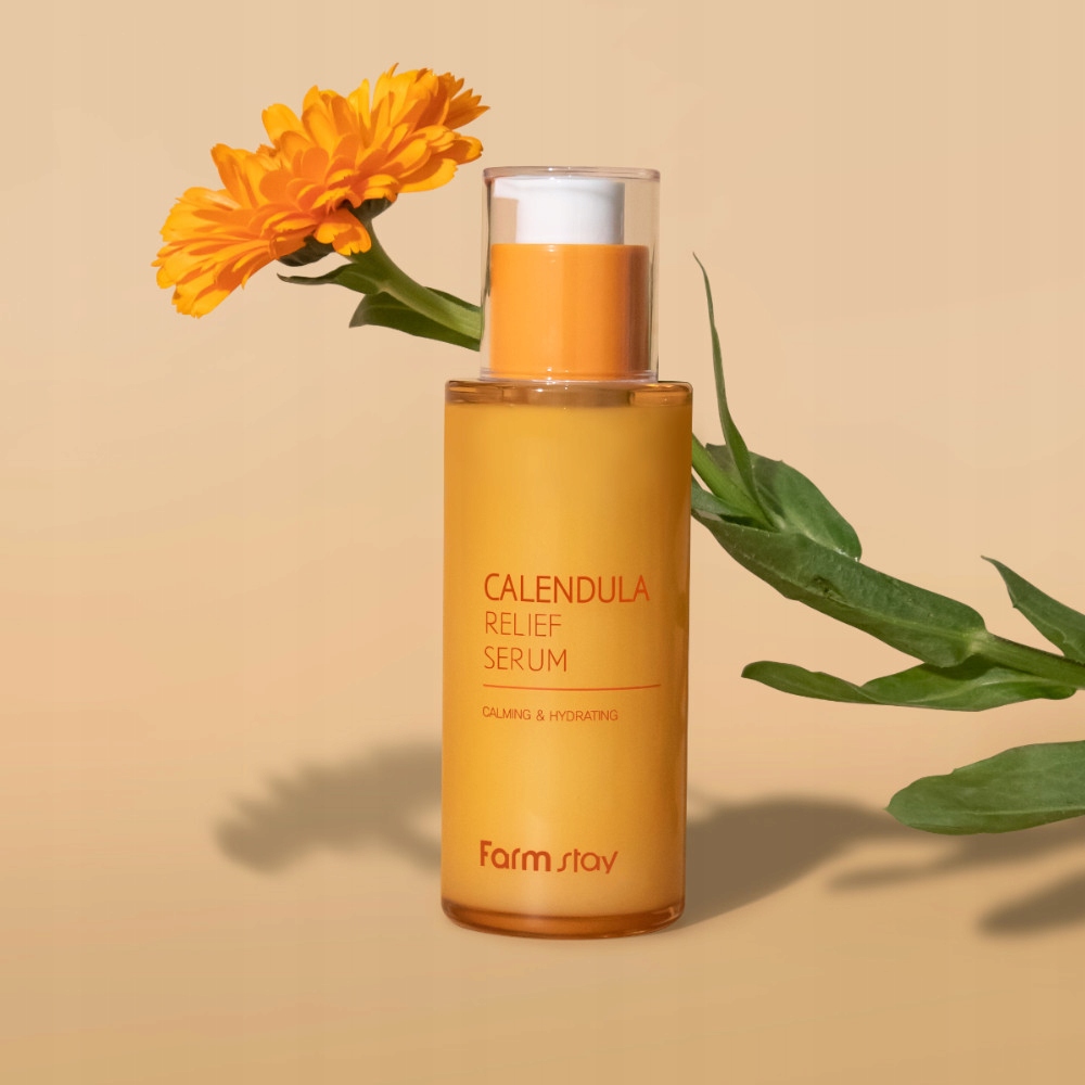 Zklidňující sérum s měsíčkem lékařským Farmstay Calendula Relief, 50 ml