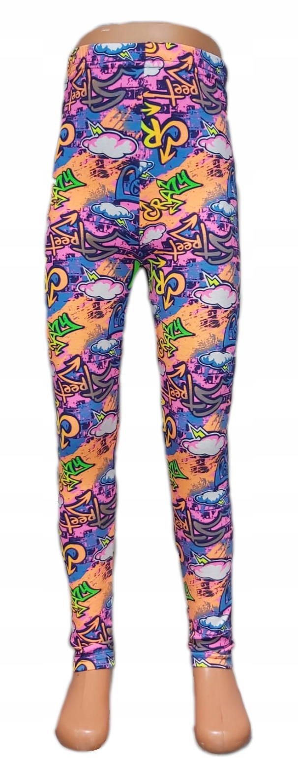 

Legginsy getry Leginsy street Crazy 152