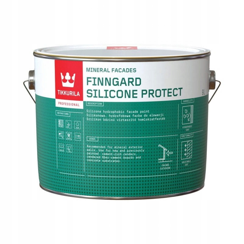 

Tikkurila Farba elewacyjna Silicone Protect 9L C
