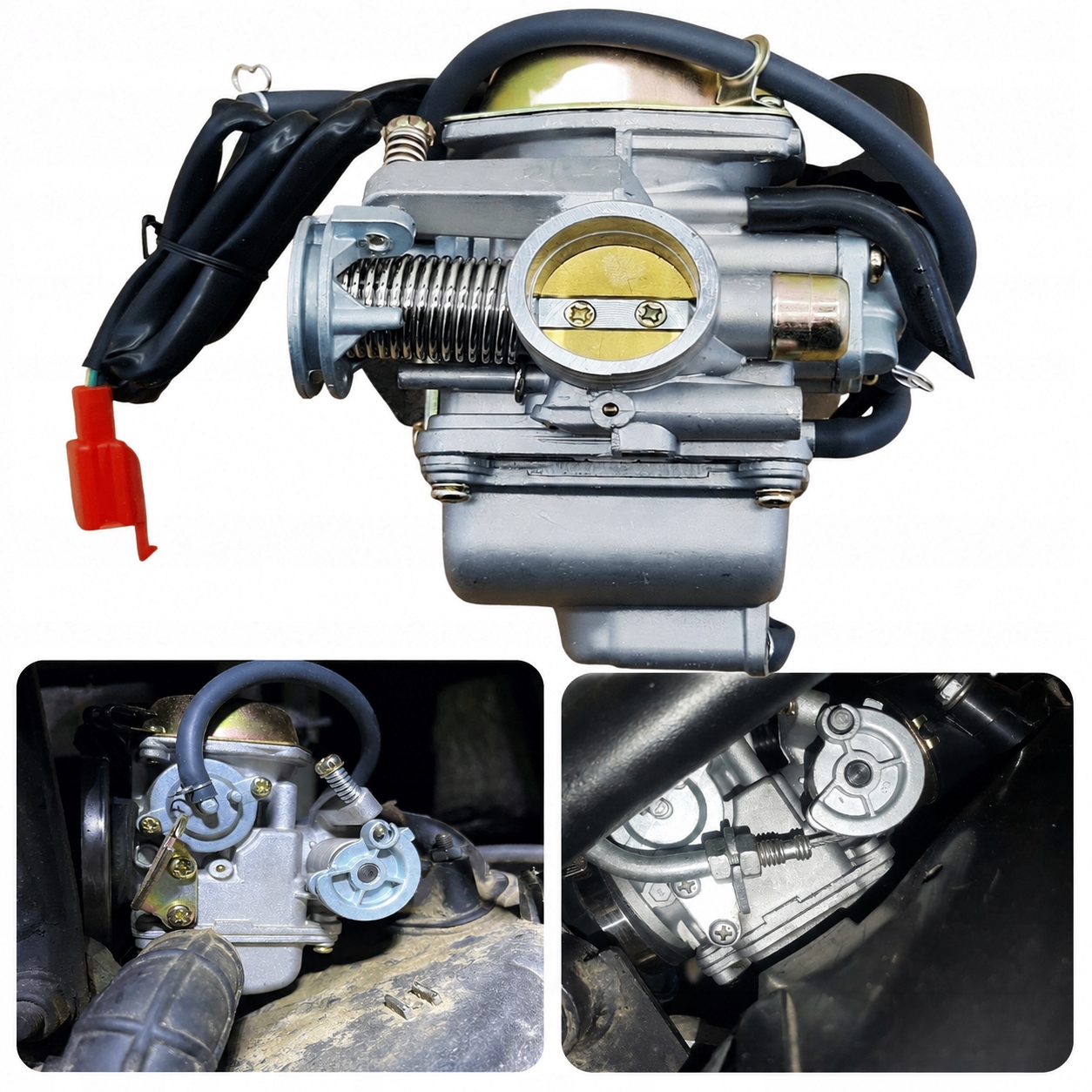 Gaźnik Atv Quad GY6 125cc 150cc 4T Bashan Fuxin automat