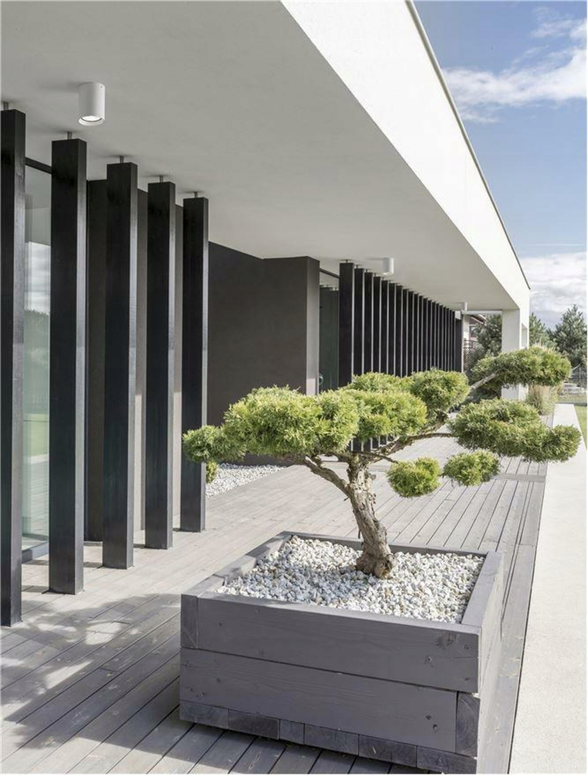 Nova Luce vonkajšie stropné svietidlo Dara biely hliník sklenený difúzor Led 9