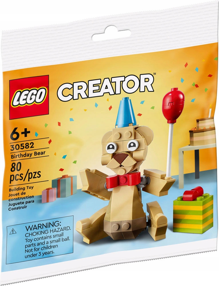 

Lego 30582 Creator Urodzinowy niedźwiedź Nowy