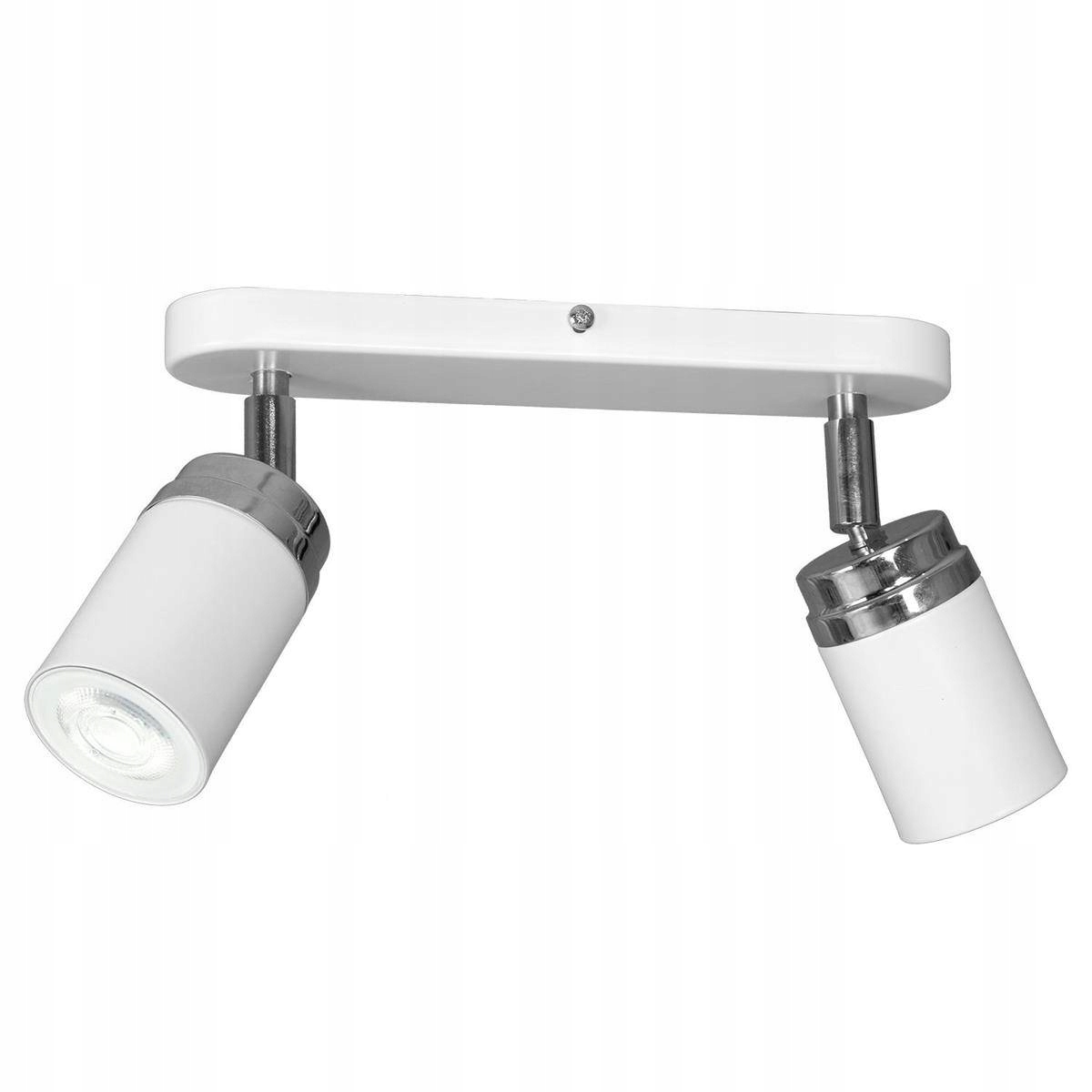 Nástěnná bodová lampa spot tuba 26 cm bílá
