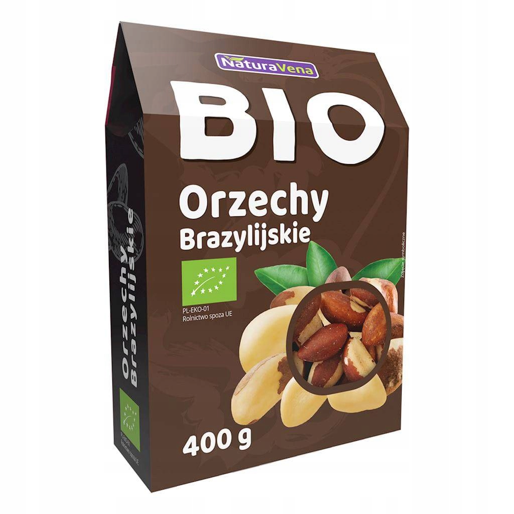 Levně Brazilské Ořechy Bio 400 g Naturavena