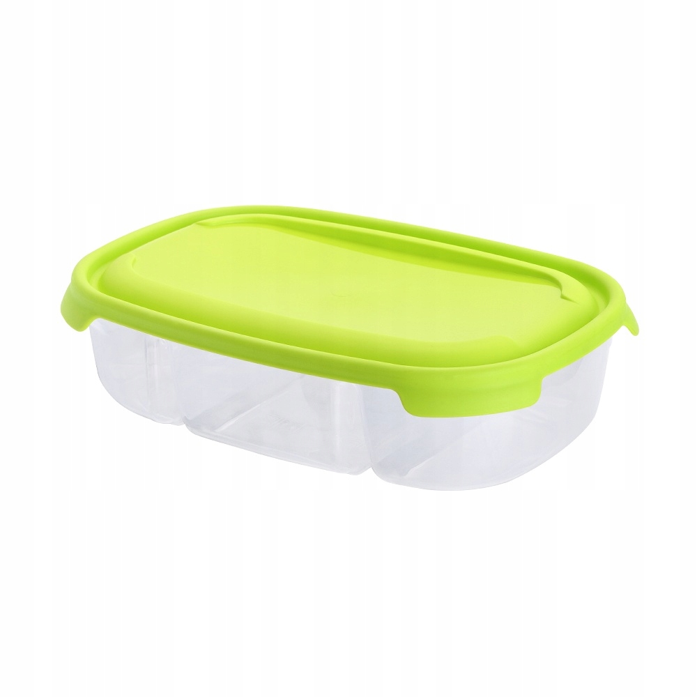 POJEMNIK PUDEŁKO NA ŻYWNOŚĆ TRÓJDZIELNE 1,5L PJ117