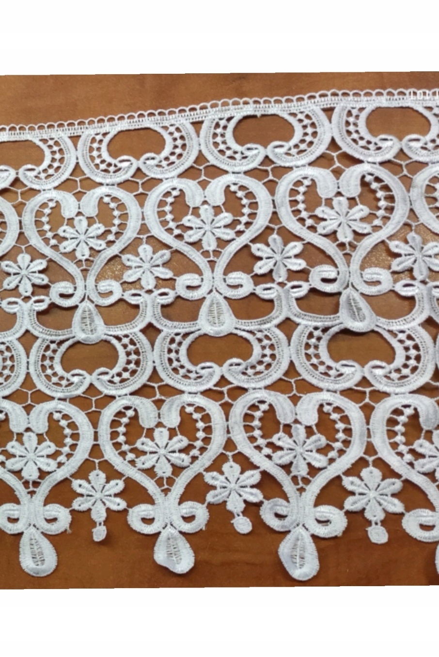 

Gipiura Biała Kwiat Koronka Ornament 30 cm cudo