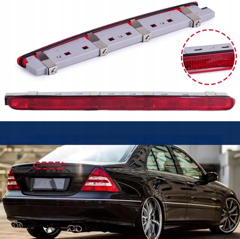 Zadní lampa Stop Led Třetí světlo Mercedes C třída W203 A2038200156