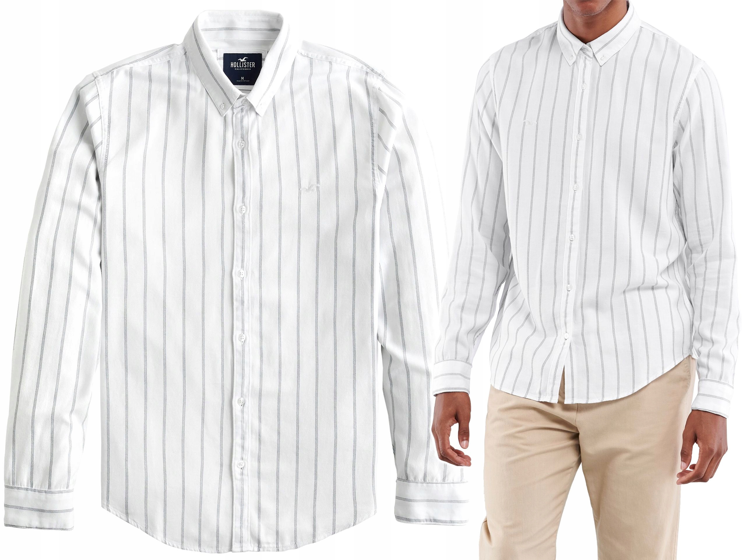

Hollister by Abercrombie Koszula Elegancka Usa XL