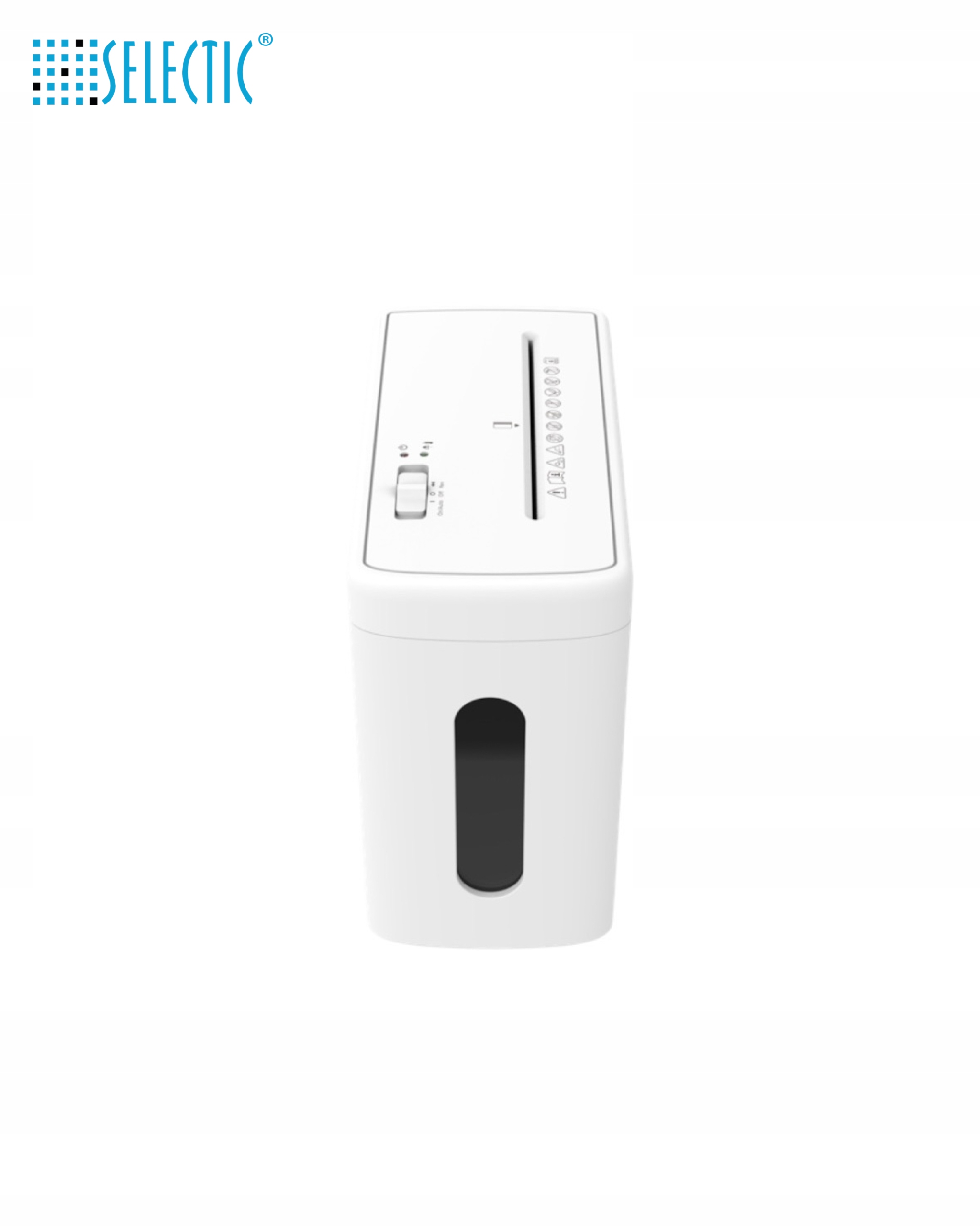 Bardzo cicha Niszczarka dokumentów SELECTIC EFM-206D (P5) tylko 40dB Marka Selectic