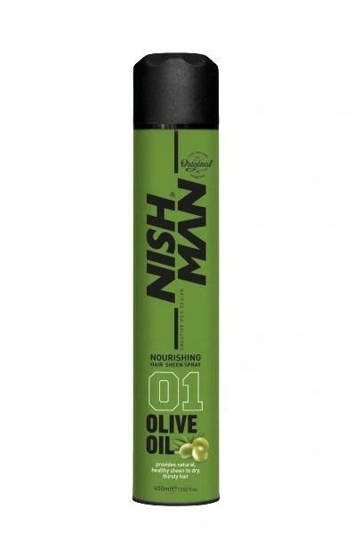 

Nishman Spray Nabłyszczający Olive Oil Sheen 400ml