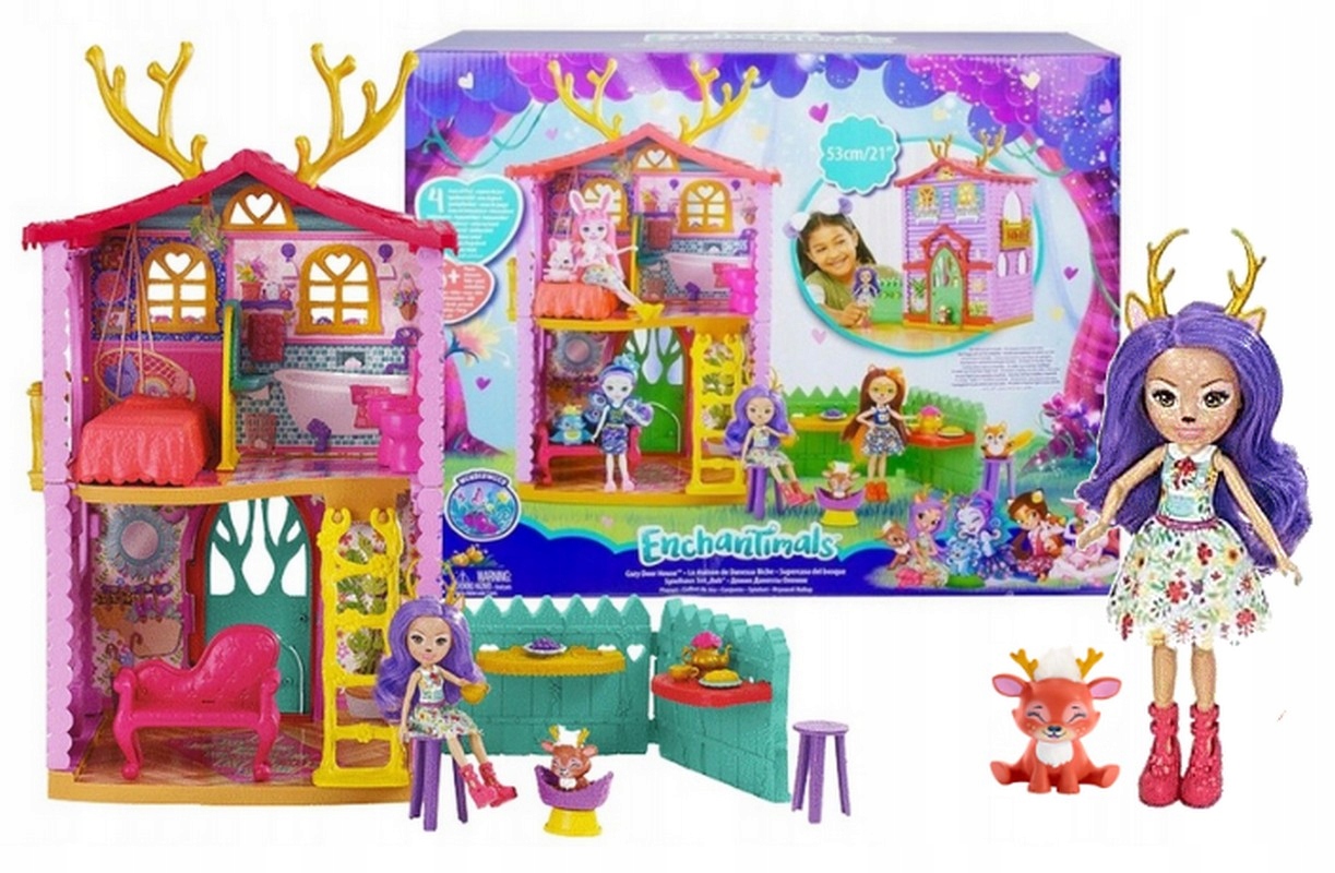 

Enchantimals Mały Domek Jelonków Lalka Danessa