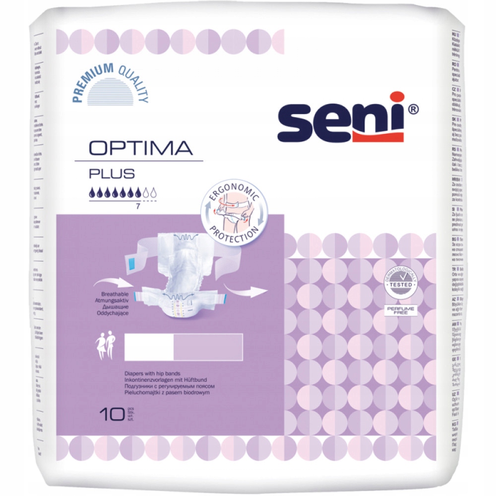 

Seni Optima Plus pampersy dla dorosłych z pasem XL