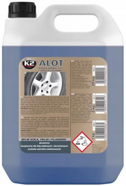 

K2 Alot Płyn Do Mycia Felg Kół Koncentrat 5KG