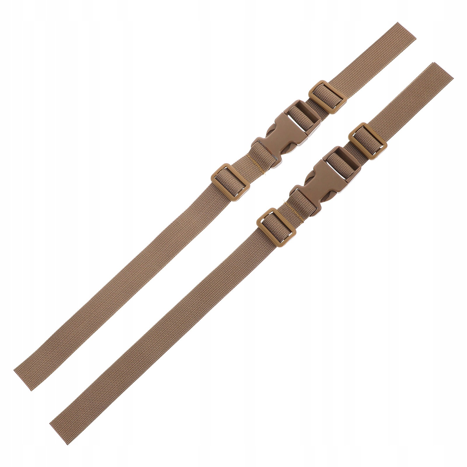 2SZT Komfortowy Pas Na Klatkę Piersiową Do Plecaka Outdoor Khaki
