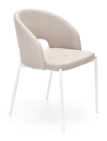 

Stylowe krzesło K486, salon, jadalnia beż-biały