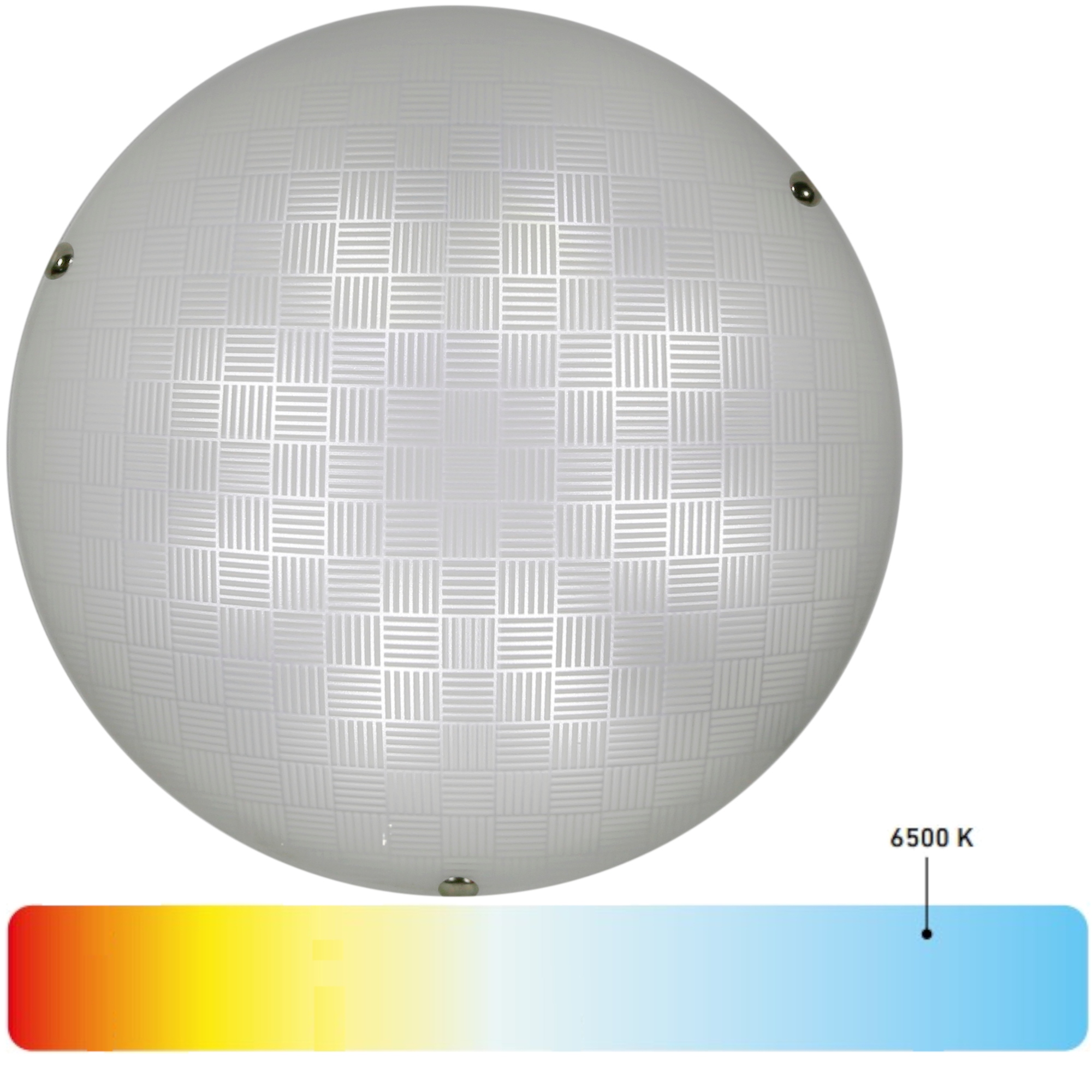 Moderní sklo Stropní Svítidlo Led 30 cm Geometrický vzor