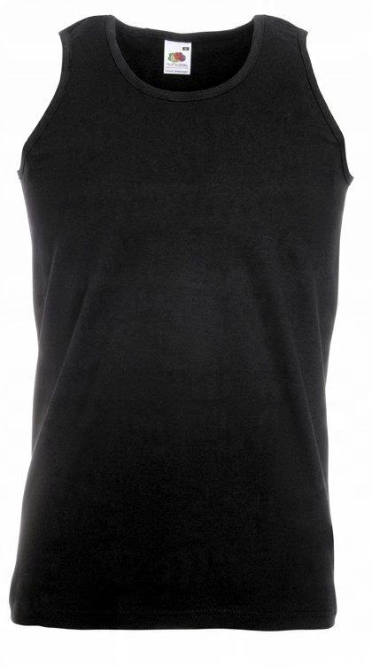 

Fruit Of The Loom Koszulka Na Ramiączkach Black L