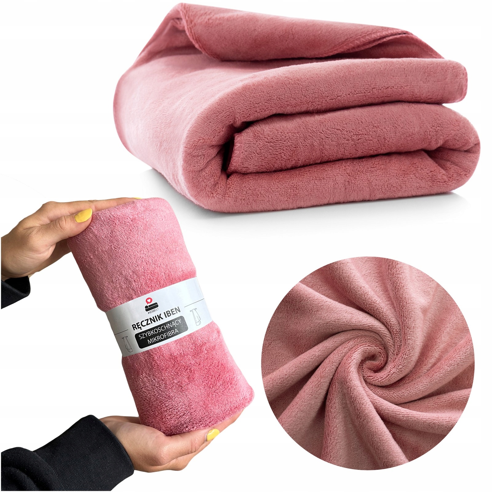 Plážový ručník Rychleschnoucí z mikrovlákna 70x140 Komplet 4 kusů