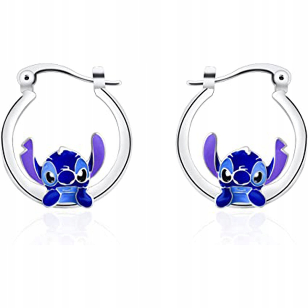 KOLCZYKI KÓŁKA STICH BIŻUTERIA DLA DZIEWCZYNKI