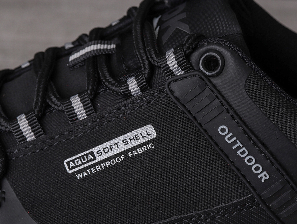 Buty sportowe DK Predator Low 1096 BLK M Model WIATROSZCZELNE, OUTDOOR, ODDYCHAJĄCE, WODOODPORNE