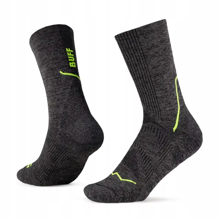 Buff ponožky Dryflx, černé [Velikosti ponožek 42-44]