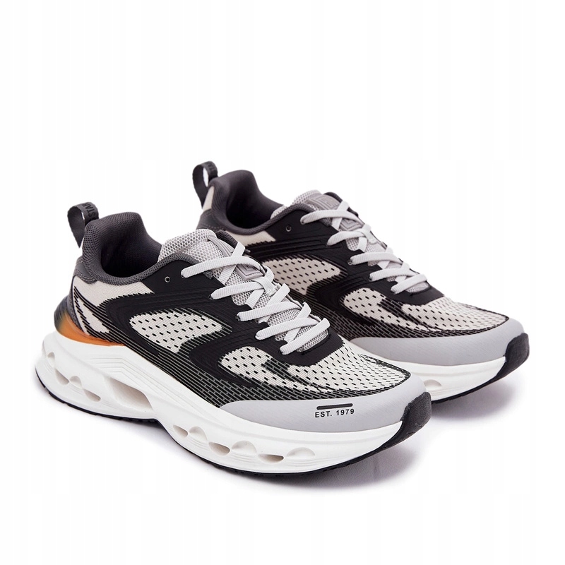 Pánská Sportovní Obuv Big Star RR174023 Hi Poly Systém Šedá 43