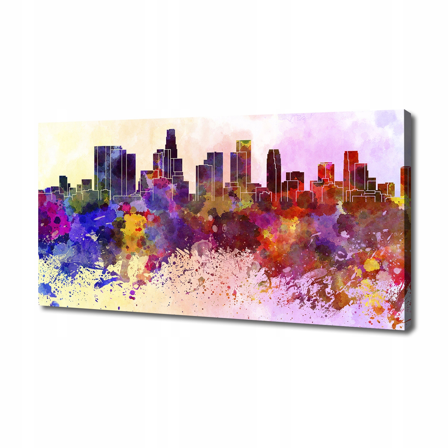 

Foto obraz na płótnie Los Angeles kolory 140x70 cm