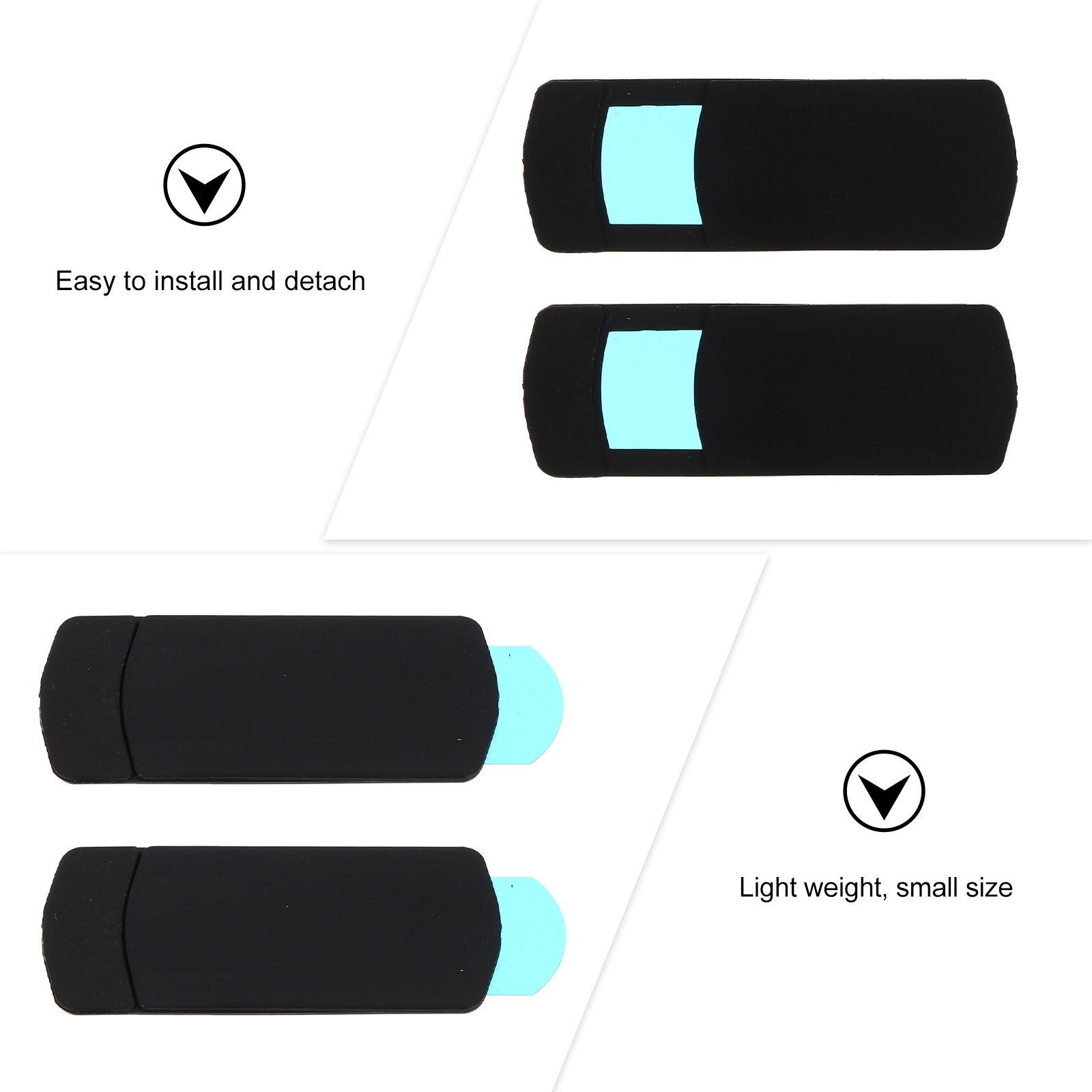 NOTATNIKI PRZESUWANE NA KAMErę INTERNETOWĄ POKRYWA PRYWATNOŚCI 2 SZT Model 29803551