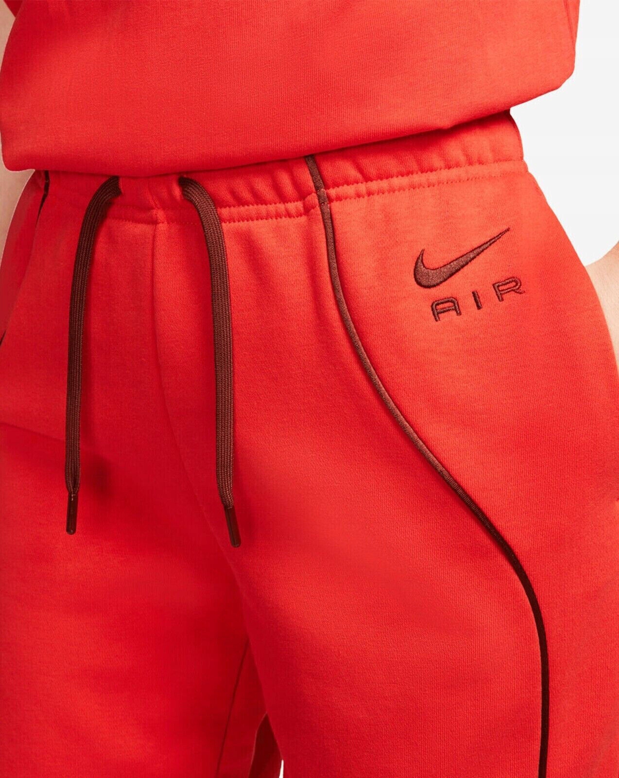 Nike Dámské Sportovní Tepláky vel. S, Oranžová Šňůrka, Stahovací Pásky