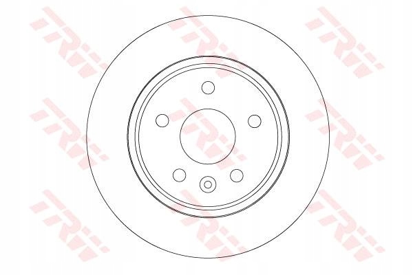 Tarcze i klocki tył TRW OPEL ASTRA K 1.6 CDTi (68 Producent części TRW