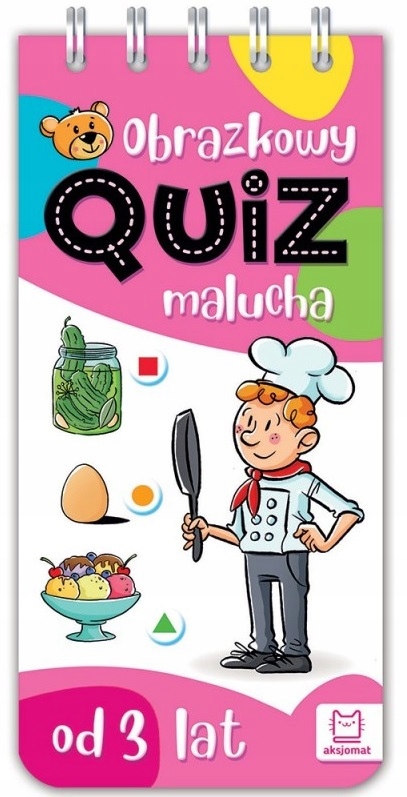 

Obrazkowy quiz malucha od 3 lat Zagadki Łamigłówki