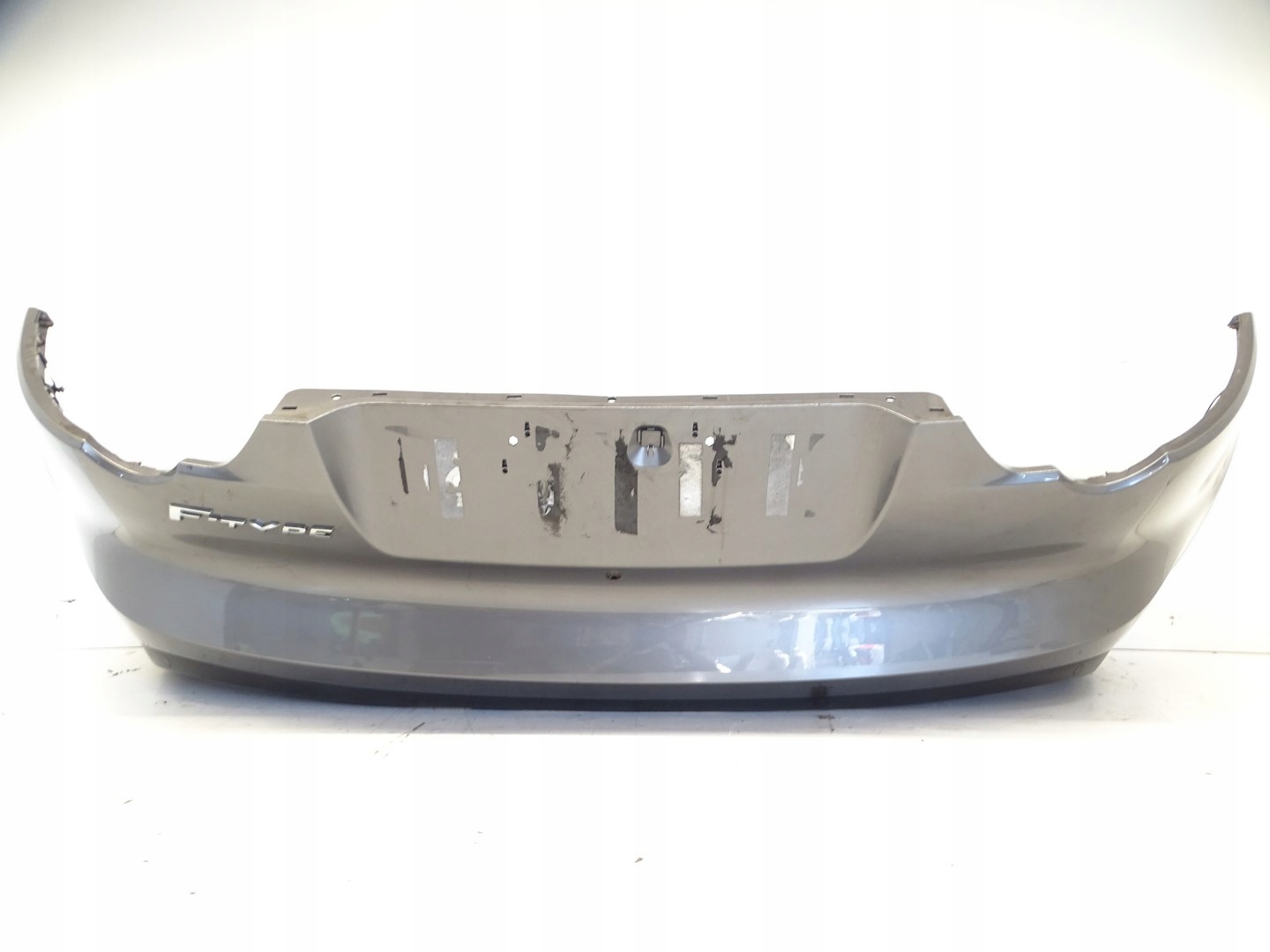 bumper rear part rear complete JAGUAR F-TYPE X152 R SPORT GREY