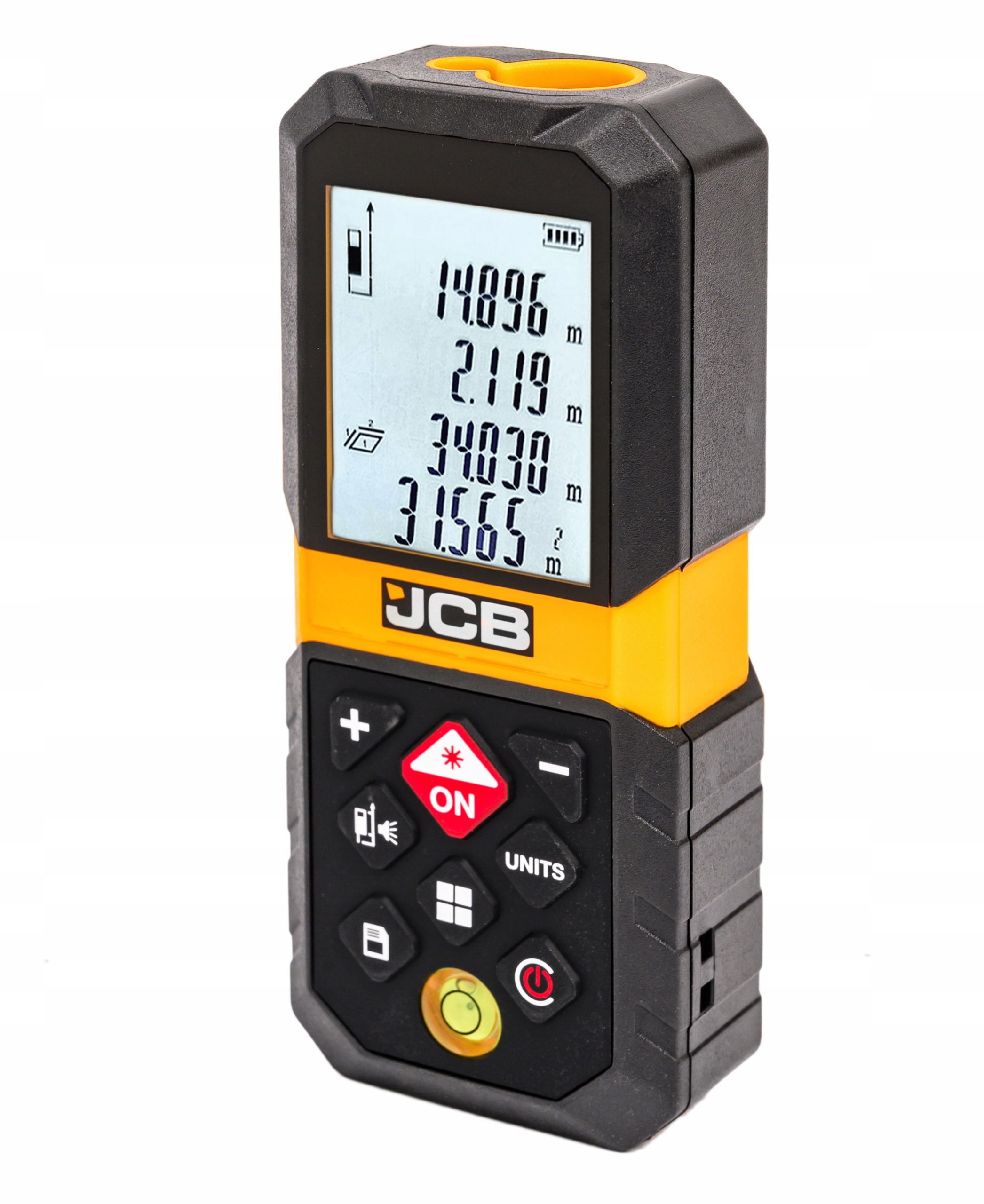 DALMIERZ LASEROWY MIERNIK LASEROWY OBLICZANIE POWIERZCHNI OBJĘTOŚCI 65M JCB Marka JCB