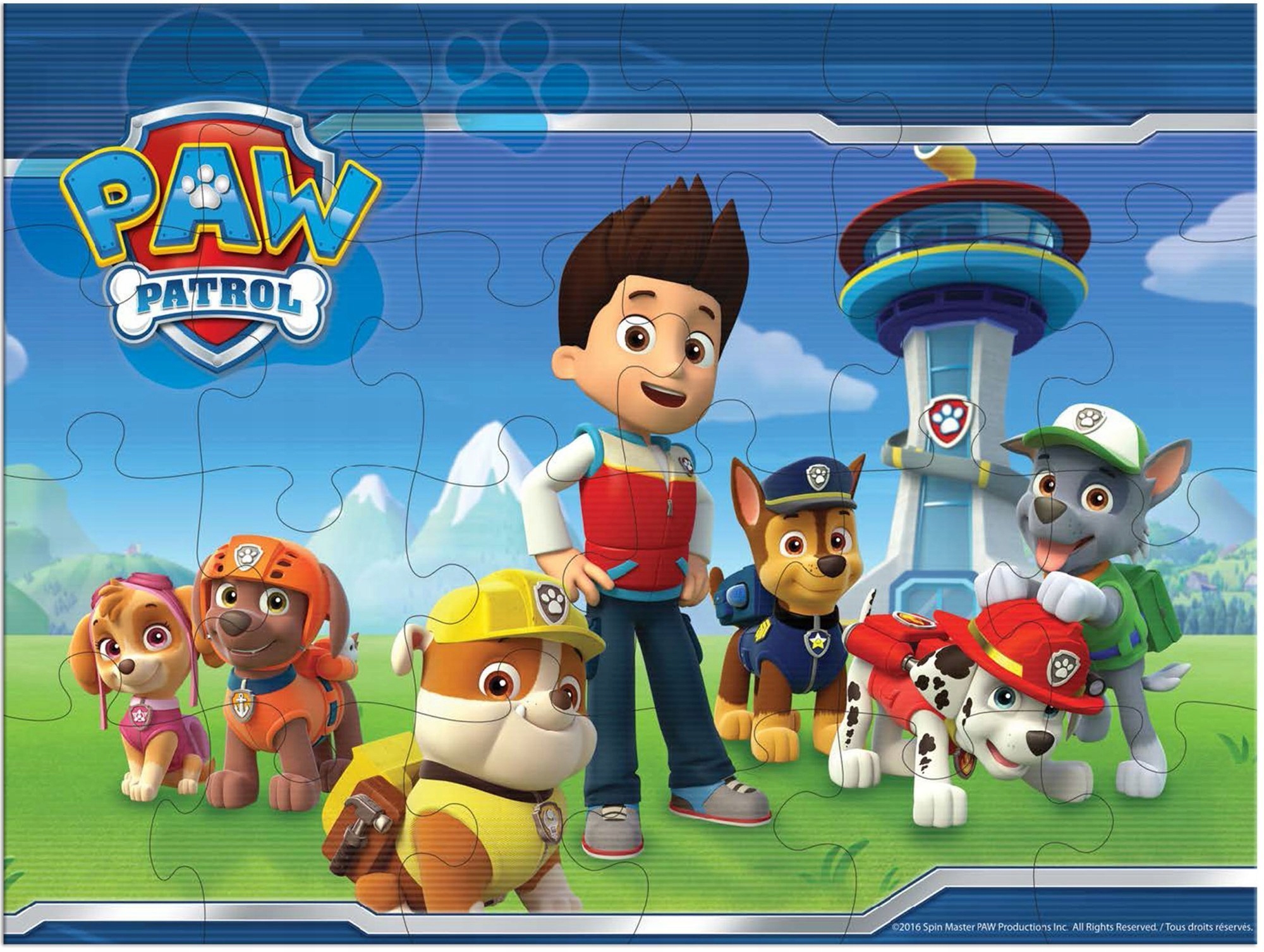 Spin Master 6041049 Psi Patrol Puzzle 12w1 560 ele Liczba elementów 560